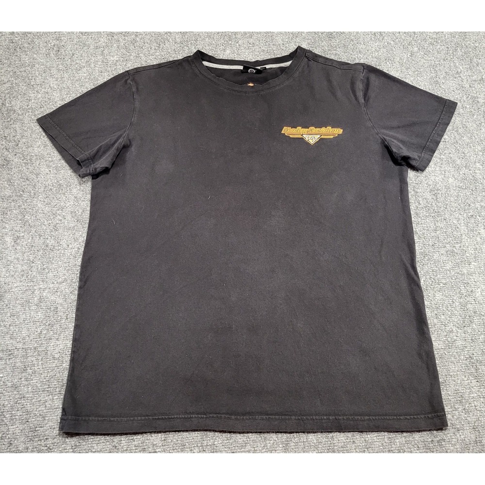 Vtg Harely Davidson SOARING Fire EAGLE FLAMES Las VEGAS Motorcycle TShirt Sz XXL